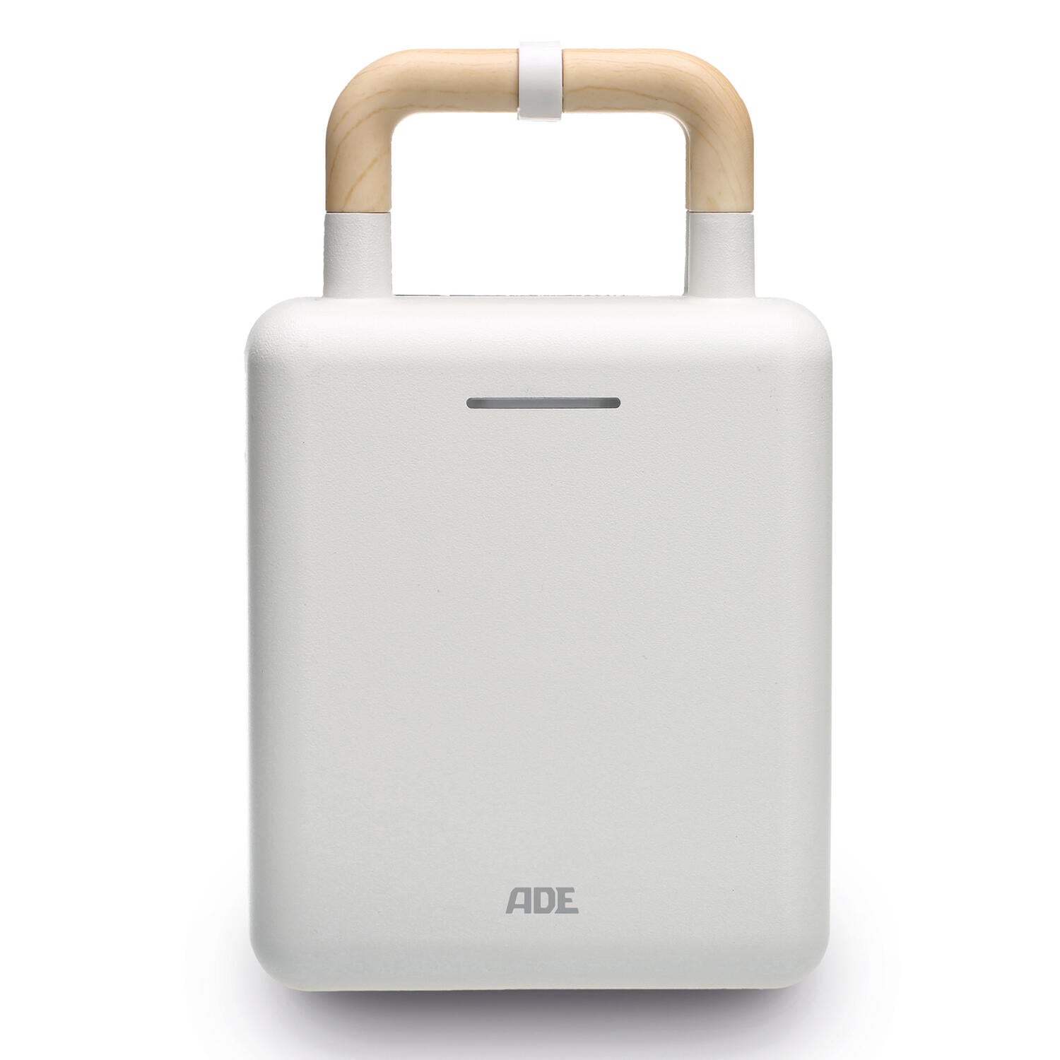 2 in 1 Waffle Iron with Sandwich Maker - hvid